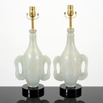 Pair of Ercole Barovier EUGENEO Lamps